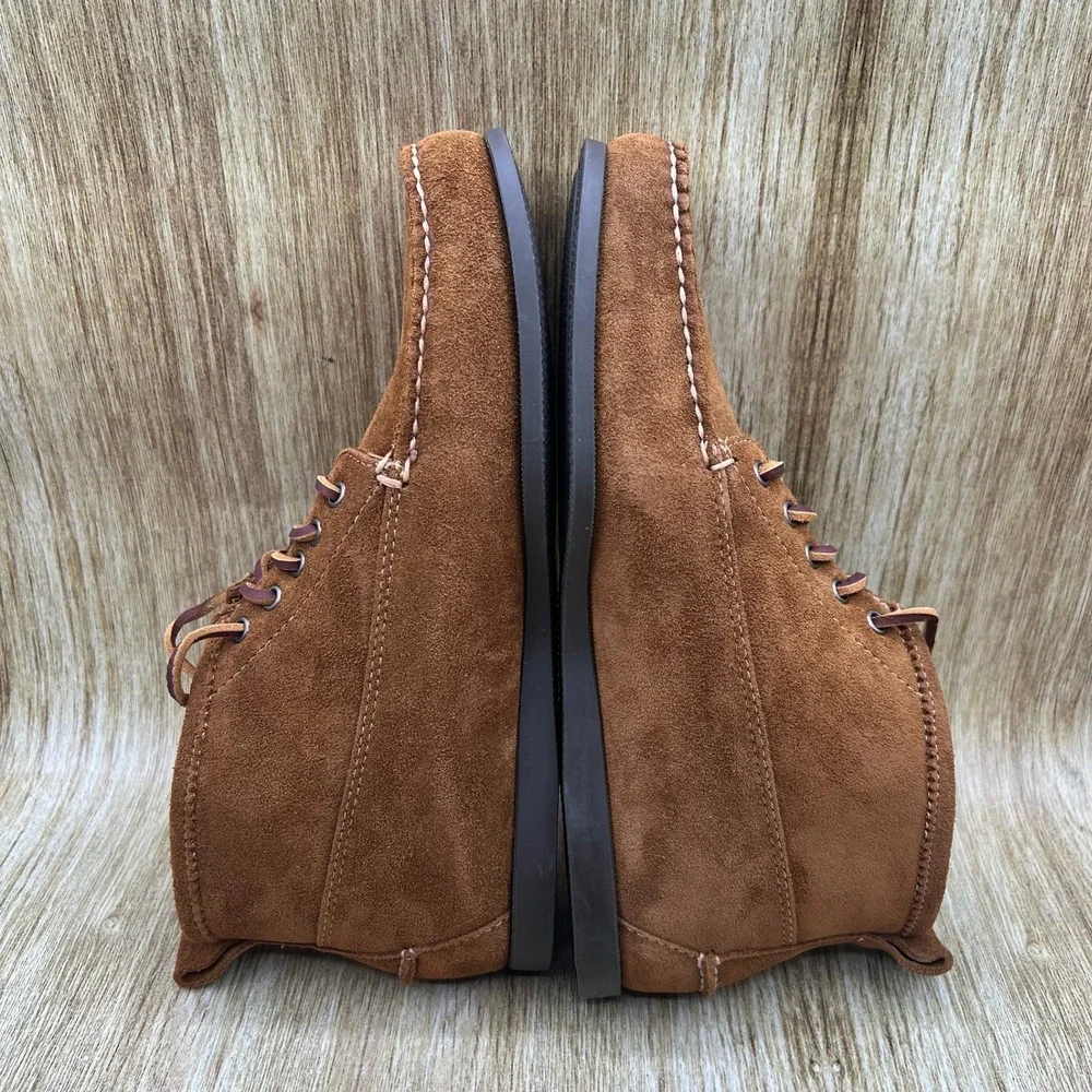 Brooks Brothers Hayden Camp Chukka Boots Men's Size 11 Brown Suede Moc Toe 5229